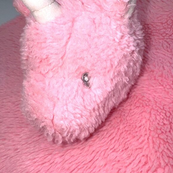Parents Choice Pink Plush Unicorn Lovey Blanket Stuffed Animal Security Comfort - Picture 4 of 9